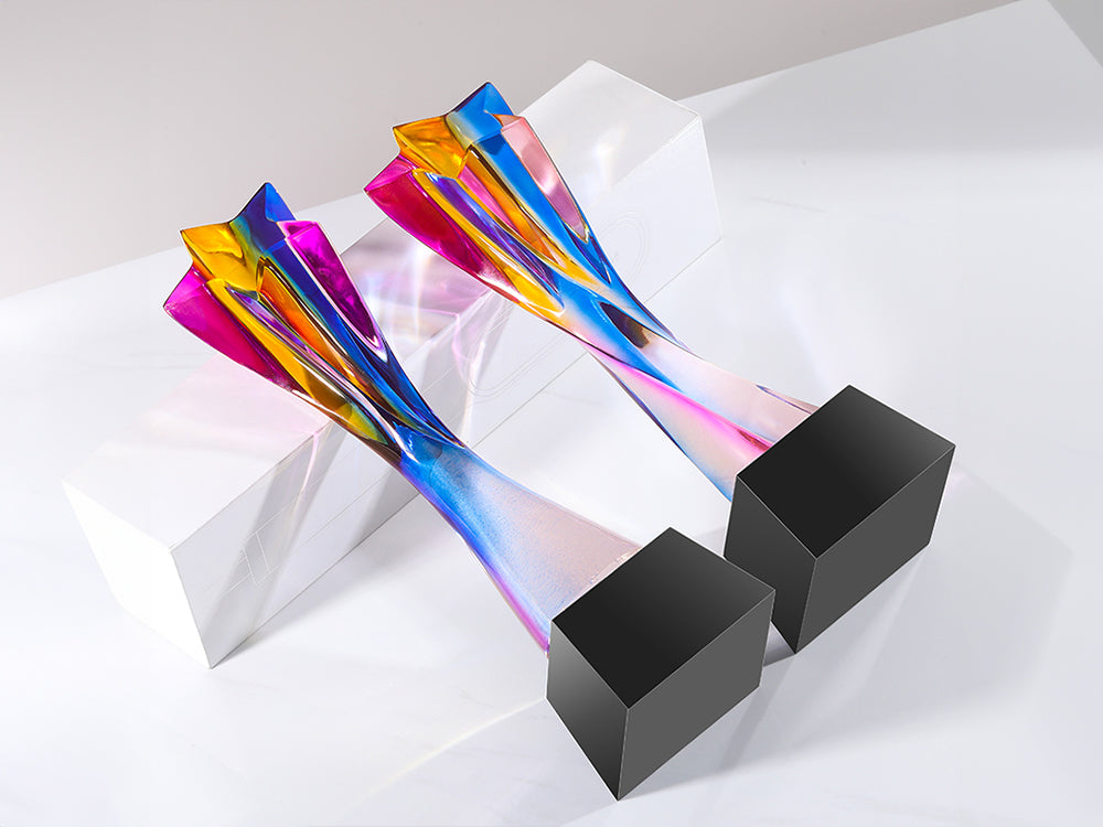 Custom Award, Add Logo, Free Design, Employee Award, Achievement Award, Business Award, Appreciation Gift, Crystal Trophy