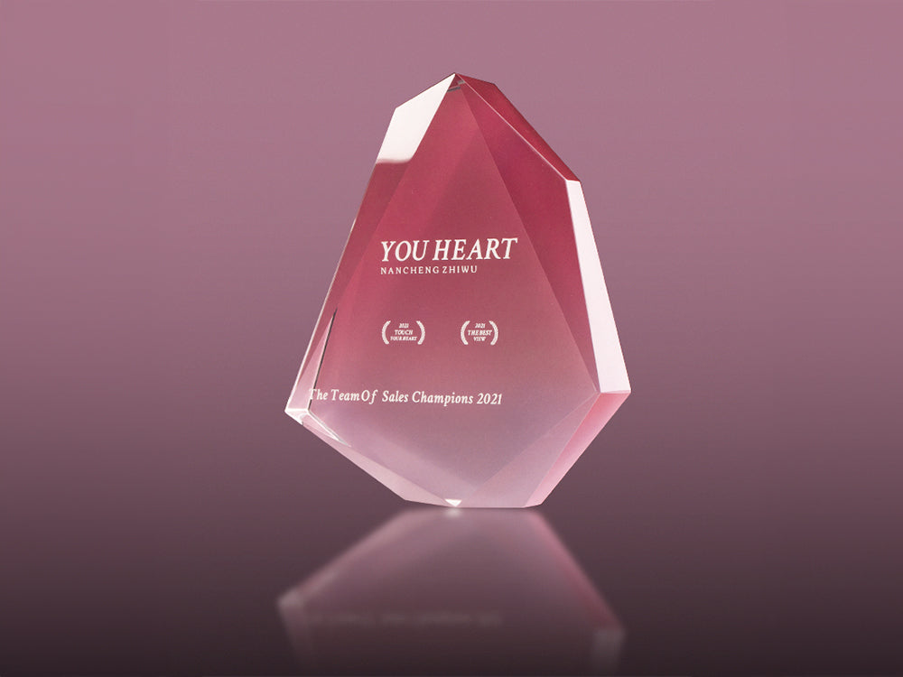 Cut Crystal Trophy